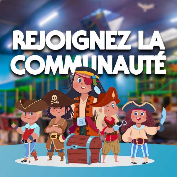 Rejoignez la communauté des pirates !